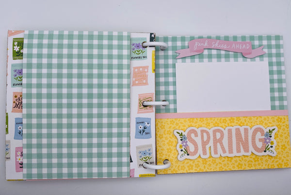 Premade Easter Scrapbook Photo Album