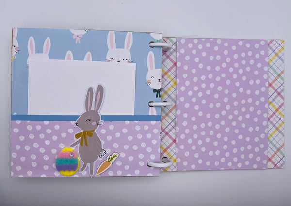 Premade Easter Scrapbook Photo Album