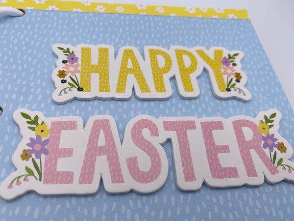 Premade Easter Scrapbook Photo Album