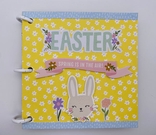 Premade Easter Scrapbook Photo Album