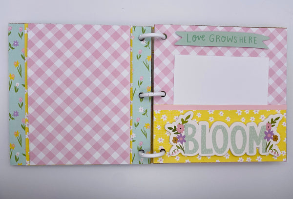 Premade Easter Scrapbook Photo Album