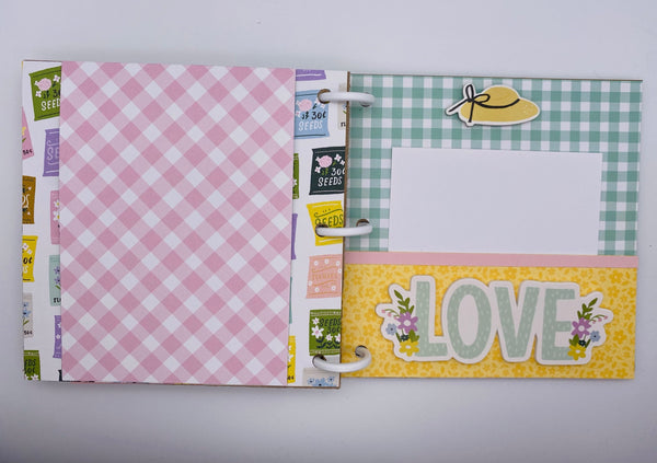 Premade Easter Scrapbook Photo Album