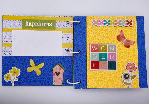 Premade Girl Scrapbook Photo Album