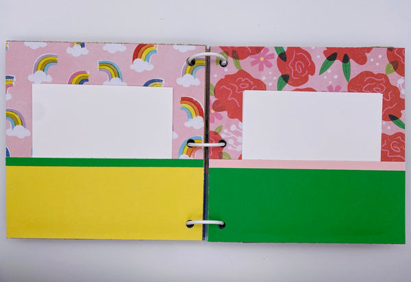 Premade Girl Scrapbook Photo Album