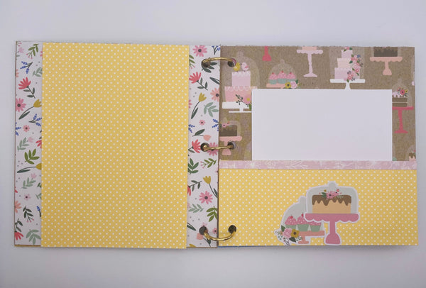 Premade Engagement , Wedding Scrapbook Photo Album