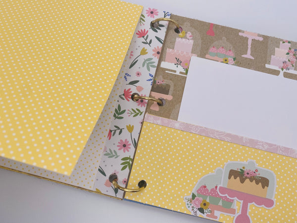 Premade Engagement , Wedding Scrapbook Photo Album