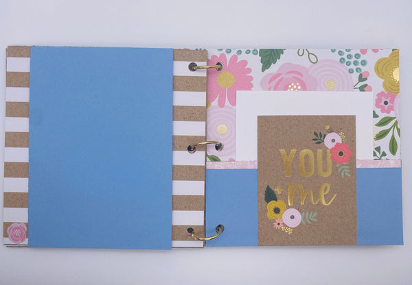 Premade Engagement , Wedding Scrapbook Photo Album