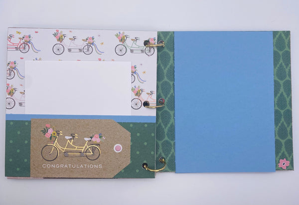 Premade Engagement , Wedding Scrapbook Photo Album