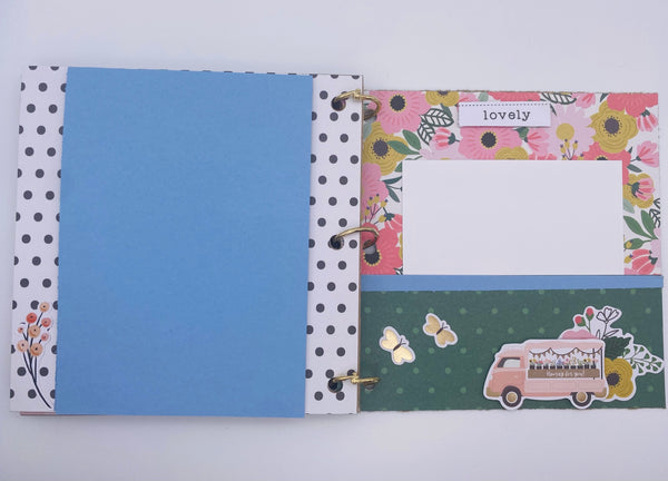 Premade Engagement , Wedding Scrapbook Photo Album