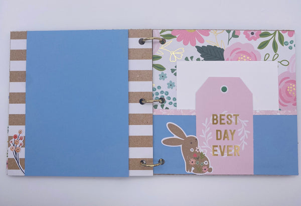 Premade Engagement , Wedding Scrapbook Photo Album