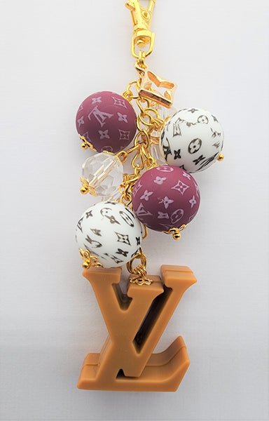 LV Purse Charm Clip