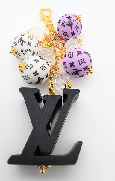 LV Purse Charm Clip