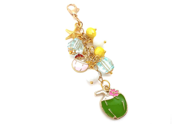 Beachy Cocktail Charm Clip