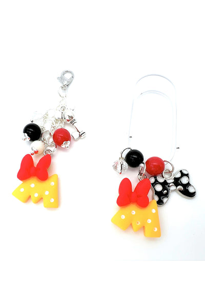 Disney Minnie Charm Clip or Paperclip