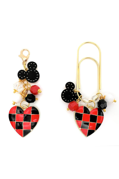 Disney Heart Charm Clip or Paperclip