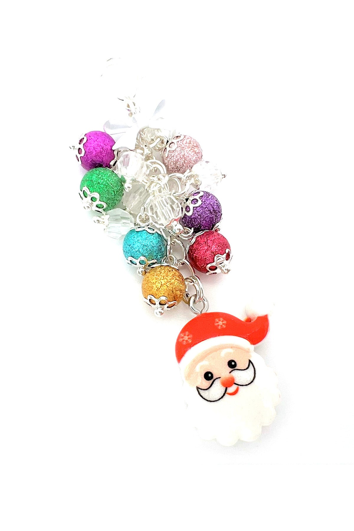 Christmas Santa Charm Clip