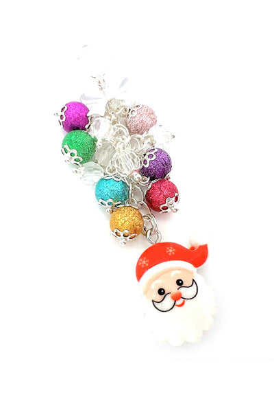 Christmas Santa Charm Clip