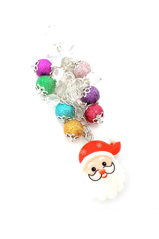 Christmas Santa Charm Clip