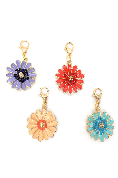Flower Daisy Charm Clip