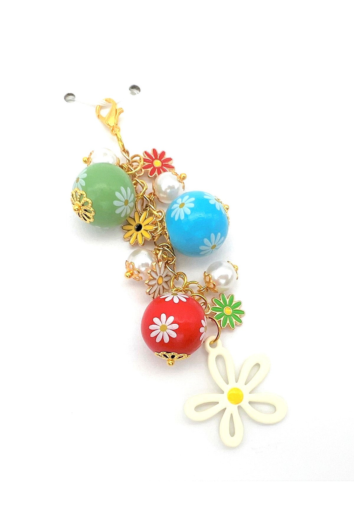 Flower Daisy Charm Clip