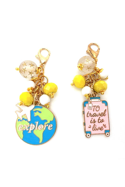 Travel Charm Clip