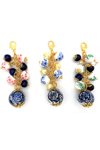 Chinoiserie Charm Clip