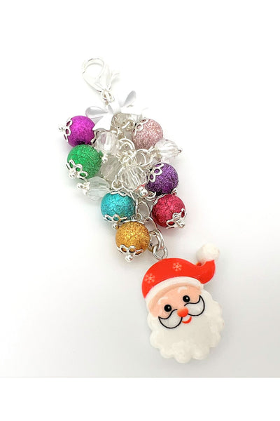 Christmas Santa Charm Clip
