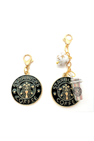 Coffee Planner Charm Clip