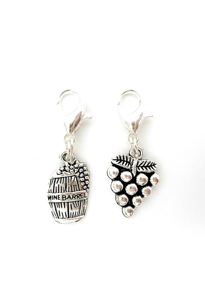 Wine Charm Clip Set of Two
