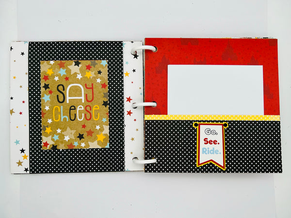 Premade Disney Scrapbook Photo Album