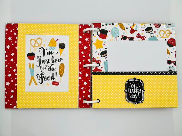 Premade Disney Scrapbook Photo Album