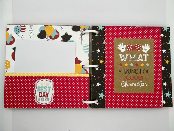 Premade Disney Scrapbook Photo Album