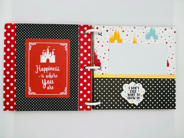 Premade Disney Scrapbook Photo Album