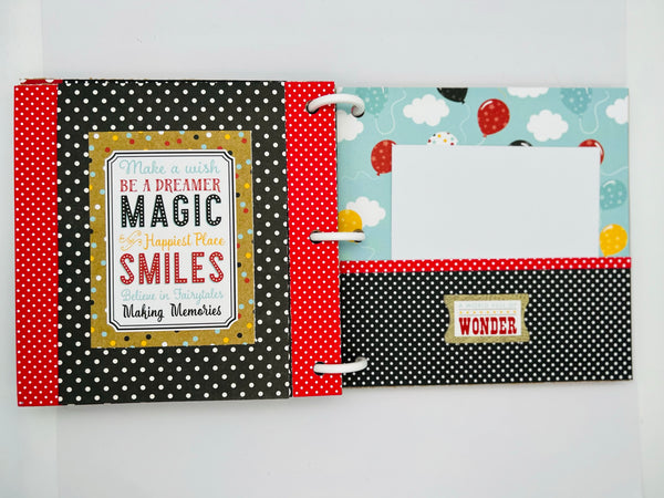 Premade Disney Scrapbook Photo Album