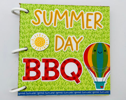 Premade Summer BBQ Photo Album