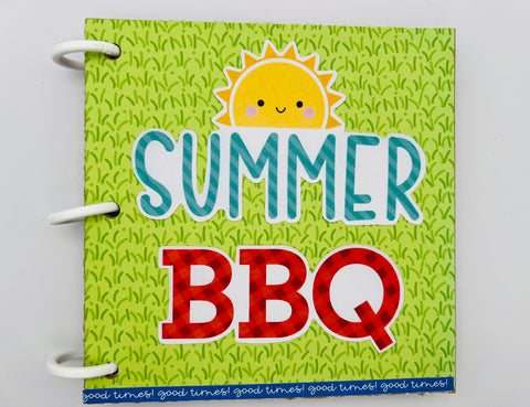 Premade Summer BBQ Photo Album