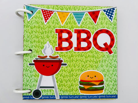 Premade Summer BBQ Photo Album