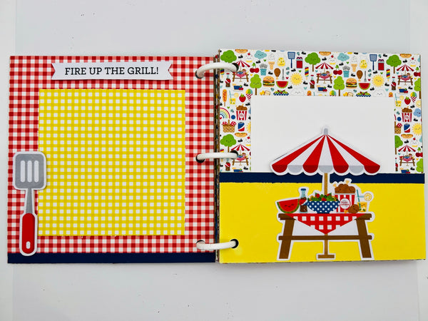 Premade Summer BBQ Photo Album