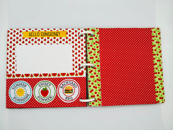 Premade Summer BBQ Photo Album