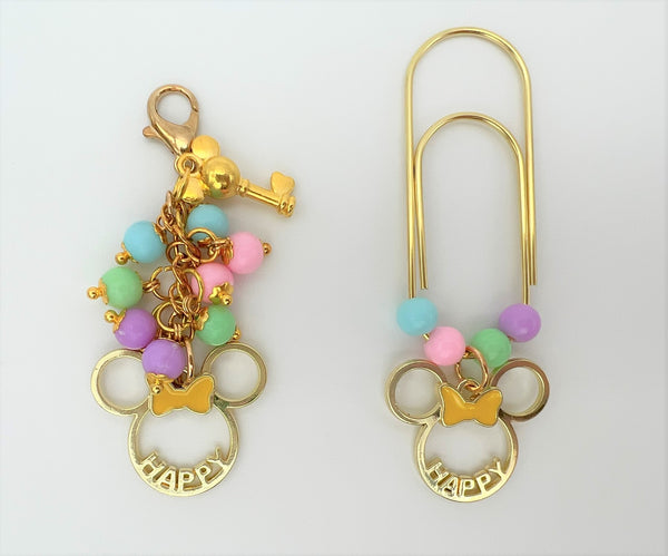 Disney Mouse Charm Clip or Paperclip