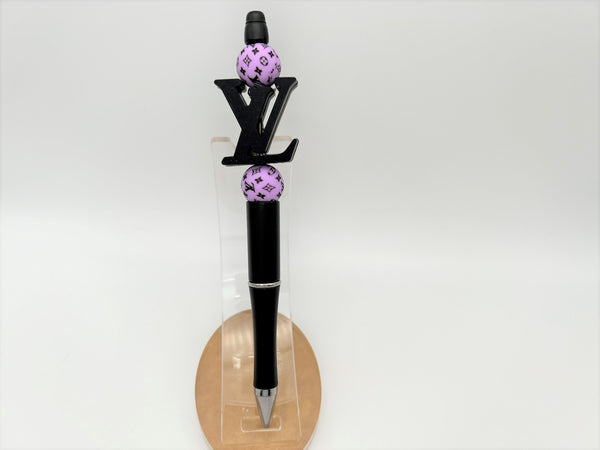 Glam Silicone Beaded Pen