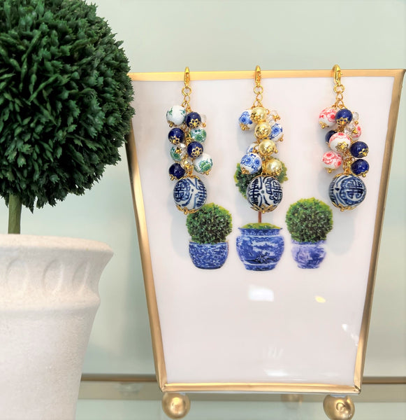 Chinoiserie Charm Clip