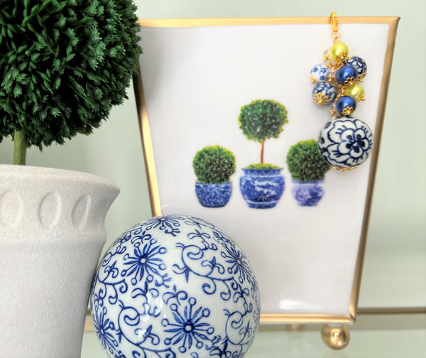 Chinoiserie Charm Clip