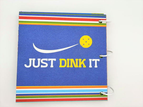 Premade Pickleball Scrapbook Photo Album