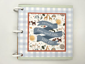 Baby Boy Scrapbook Photo Album Gift