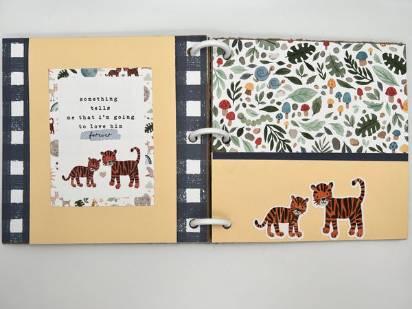 Baby Boy Scrapbook Photo Album Gift