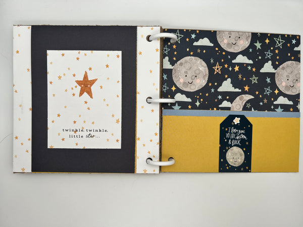 Baby Boy Scrapbook Photo Album Gift