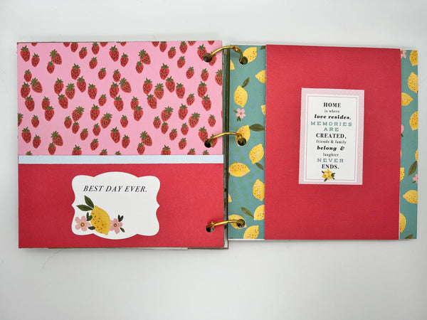 Scrapbook Photo Album Gift