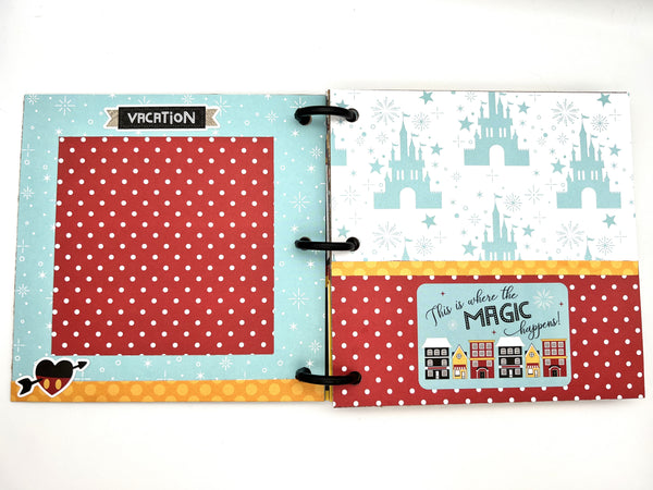 Premade Disney Scrapbook Photo Album