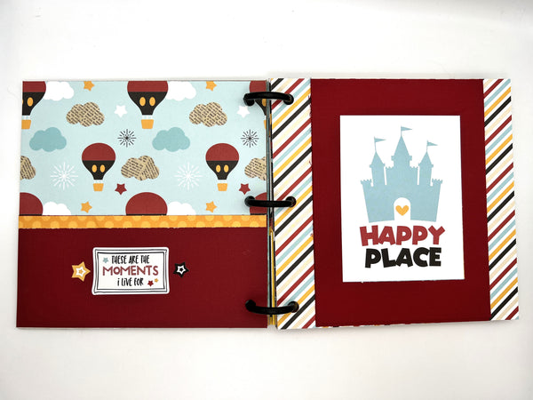 Premade Disney Scrapbook Photo Album